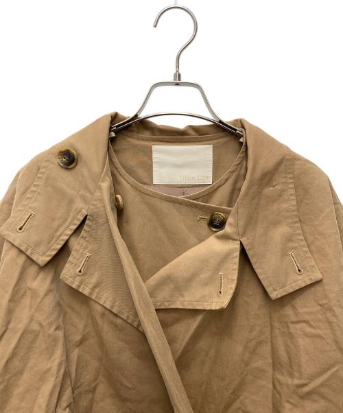 glam lips（グラムリップス）Glam Lips (グラムリップス) 3way レイヤード トレンチコート ブラウン サイズ:Freeの古着・服飾アイテム