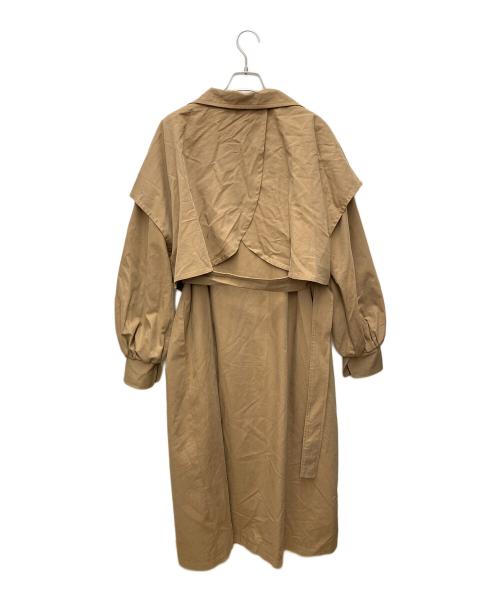 glam lips（グラムリップス）Glam Lips (グラムリップス) 3way レイヤード トレンチコート ブラウン サイズ:Freeの古着・服飾アイテム