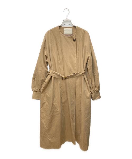 glam lips（グラムリップス）Glam Lips (グラムリップス) 3way レイヤード トレンチコート ブラウン サイズ:Freeの古着・服飾アイテム
