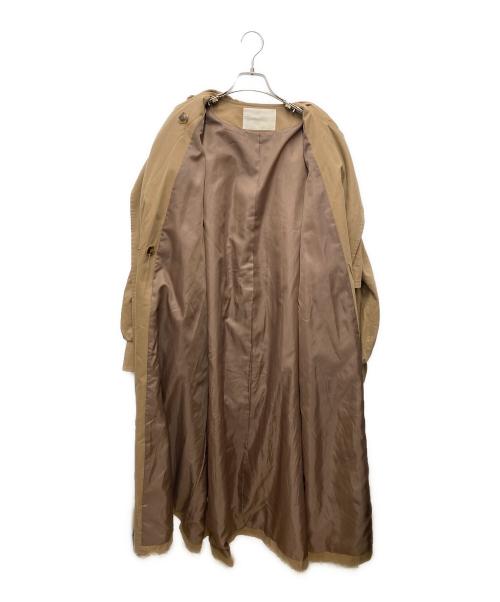 glam lips（グラムリップス）Glam Lips (グラムリップス) 3way レイヤード トレンチコート ブラウン サイズ:Freeの古着・服飾アイテム