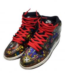 NIKE SB×Cncpts（ナイキエスビー）の古着「ハイカットスニーカー　Dunk High "Stained Glass"」｜マルチカラー