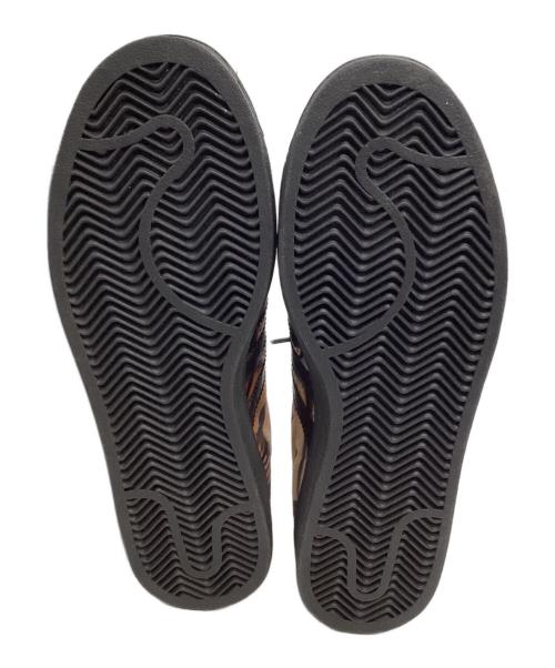 adidas（アディダス）adidas (アディダス) スニーカー　SUPER STAR ブラック×ピンク サイズ:28.5cmの古着・服飾アイテム