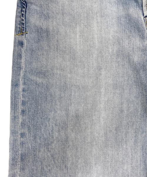 YANUK（ヤヌーク）YANUK (ヤヌーク) デニムパンツ　ルーズストレートJOAN ブルー サイズ:22の古着・服飾アイテム