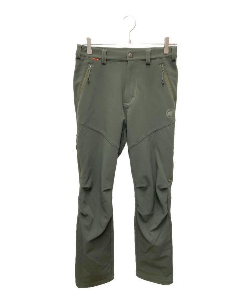 MAMMUT（マムート）MAMMUT (マムート) ハイキングパンツWinter Hiking SO Pants AF オリーブ サイズ:Sの古着・服飾アイテム