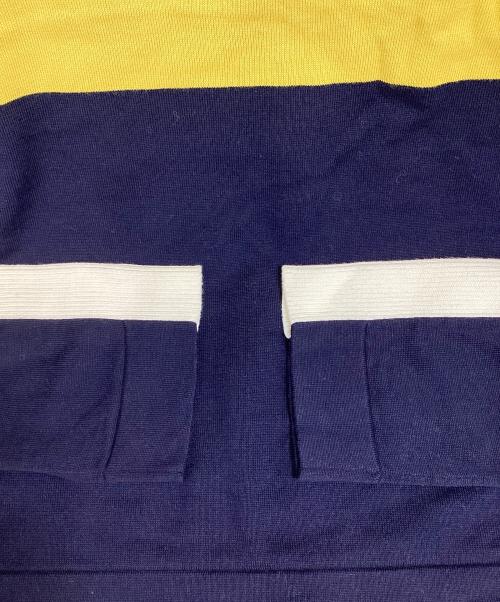 PS Paul Smith（ＰＳポールスミス）PS Paul Smith (ＰＳポールスミス) ハーフジップニット ネイビー サイズ:M 未使用品の古着・服飾アイテム