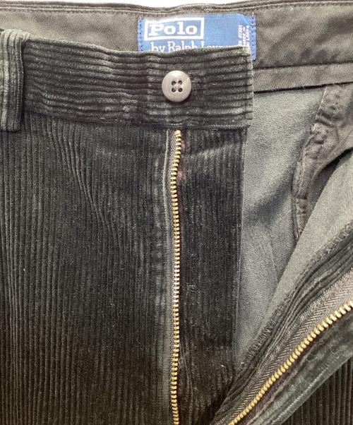 POLO RALPH LAUREN（ポロ・ラルフローレン）POLO RALPH LAUREN (ポロ・ラルフローレン) コーデュロイパンツ ブラック サイズ:36/32の古着・服飾アイテム