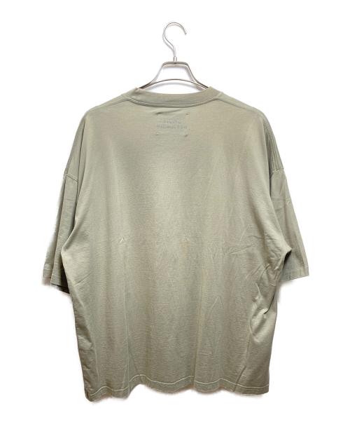 STUDIO NICHOLSON（スタジオ ニコルソン）STUDIO NICHOLSON (スタジオ ニコルソン) PIU MID-WEIGHT JERSEY T グリーン サイズ:Mの古着・服飾アイテム