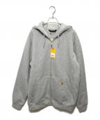 CarHarttカーハート）の古着「Midweight Full Zip Hoodie」｜グレー