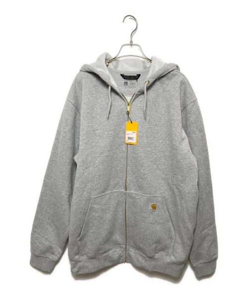 CarHartt（カーハート）CarHartt (カーハート) Midweight Full Zip Hoodie グレー サイズ:Lの古着・服飾アイテム