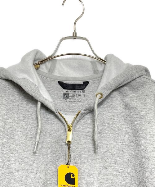 CarHartt（カーハート）CarHartt (カーハート) Midweight Full Zip Hoodie グレー サイズ:Lの古着・服飾アイテム