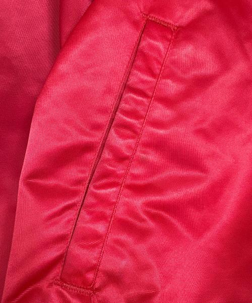 Chark Line（チョークライン）Chark Line (チョークライン) ナイロンブルゾン レッド サイズ:Mの古着・服飾アイテム