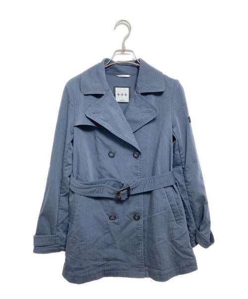 TATRAS（タトラス）TATRAS (タトラス) IMPERIA ショートトレンチコート ブルー サイズ:02の古着・服飾アイテム