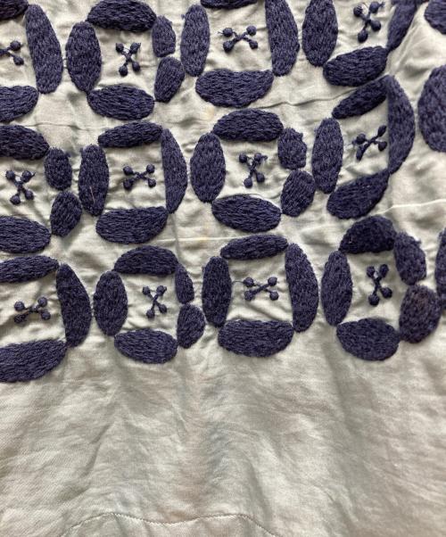 mina perhonen（ミナ ペルホネン）mina perhonen (ミナ ペルホネン) 長袖ワンピース スカイブルー サイズ:36の古着・服飾アイテム