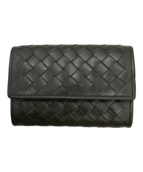 BOTTEGA VENETA（ボッテガベネタ）BOTTEGA VENETA (ボッテガベネタ) カードケース グリーンの古着・服飾アイテム