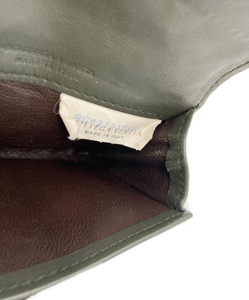 BOTTEGA VENETA（ボッテガベネタ）BOTTEGA VENETA (ボッテガベネタ) カードケース グリーンの古着・服飾アイテム