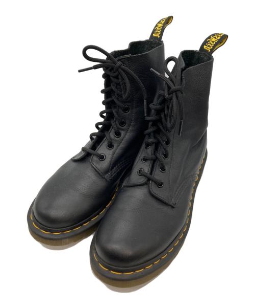 Dr.Martens（ドクターマーチン）Dr.Martens (ドクターマーチン) PASCAL VIRGINIA 8ホールブーツ ブラック サイズ:25㎝の古着・服飾アイテム