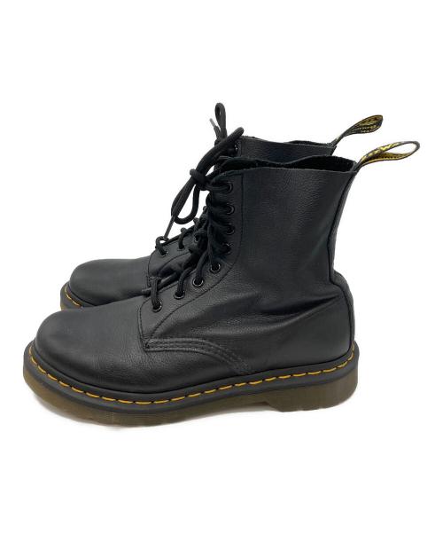 Dr.Martens（ドクターマーチン）Dr.Martens (ドクターマーチン) PASCAL VIRGINIA 8ホールブーツ ブラック サイズ:25㎝の古着・服飾アイテム