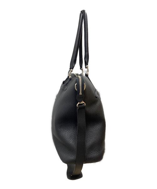PELLE MORBIDA（ペッレモルビダ）PELLE MORBIDA (ペッレモルビダ) 2WAYトートバッグ ブラックの古着・服飾アイテム
