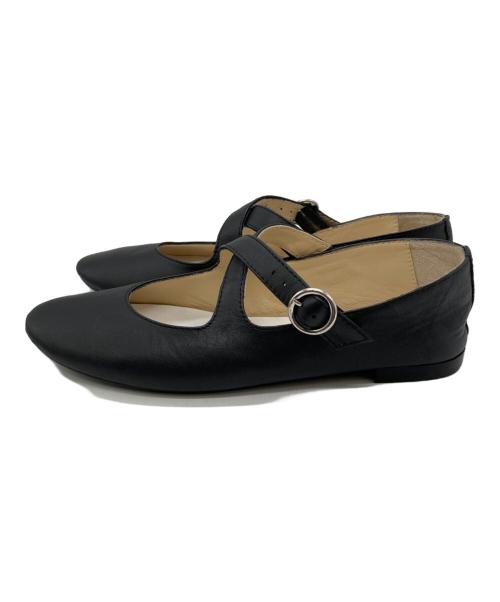 repetto（レペット）repetto (レペット) メリージェーン ブラック サイズ:36 1/2の古着・服飾アイテム