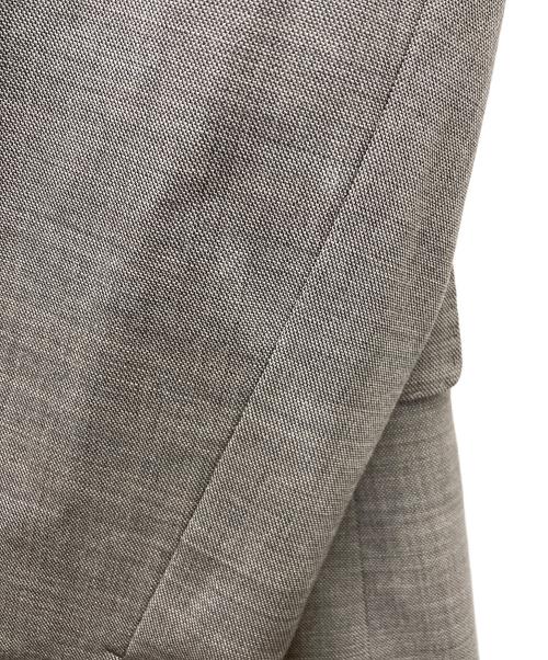 TOMORROW LAND collection（トゥモローランドコレクション）TOMORROW LAND collection (トゥモローランドコレクション) ブラウニーシャークスキン シングル1Bジャケット ブラウン サイズ:36の古着・服飾アイテム