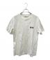 MAISON KITSUNE（メゾンキツネ）の古着「DOUBLE FOX HEAD PACH Tシャツ」｜ホワイト