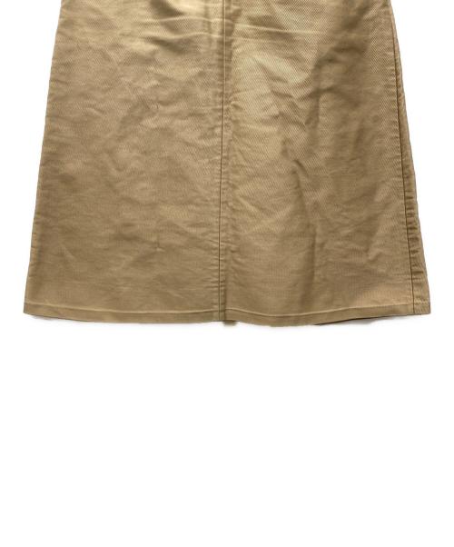 AURALEE（オーラリー）AURALEE (オーラリー) コットンツイルスカート　HEAVY MOLESKIN HIGH WAIST SKIRT ベージュ サイズ:1の古着・服飾アイテム