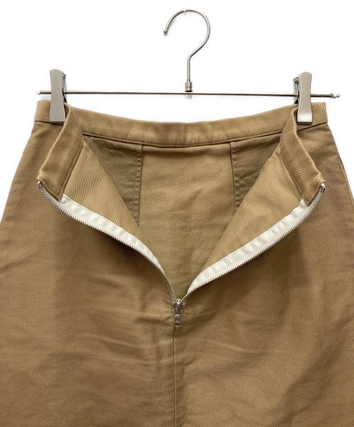 AURALEE（オーラリー）AURALEE (オーラリー) コットンツイルスカート　HEAVY MOLESKIN HIGH WAIST SKIRT ベージュ サイズ:1の古着・服飾アイテム