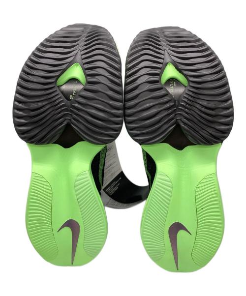 NIKE（ナイキ）NIKE (ナイキ) Air Zoom Alphafly Next% 黄緑×ブラック サイズ:28.5cm 未使用品の古着・服飾アイテム