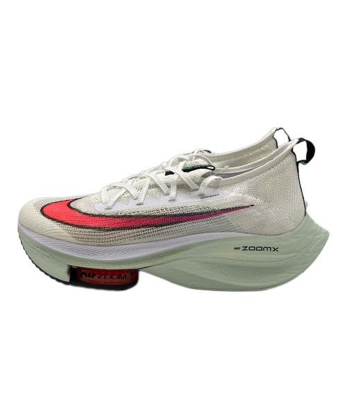 NIKE（ナイキ）NIKE (ナイキ) AIR ZOOM ALPHAFLY NEXT% アイボリー サイズ:28cm 未使用品の古着・服飾アイテム
