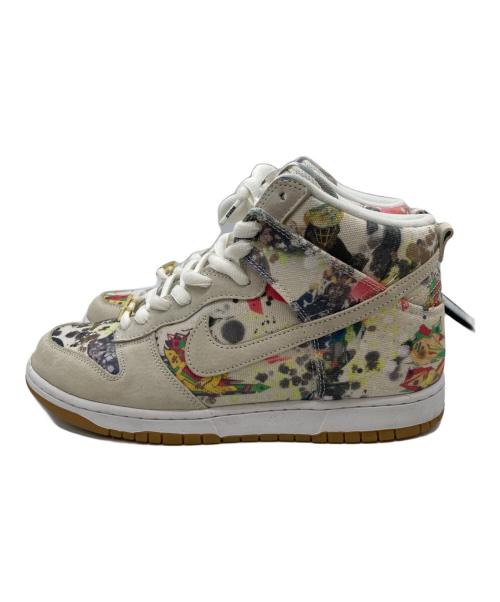 NIKE SB（ナイキエスビー）NIKE SB (ナイキエスビー) SUPREME (シュプリーム) ハイカットスニーカー グレー サイズ:28の古着・服飾アイテム