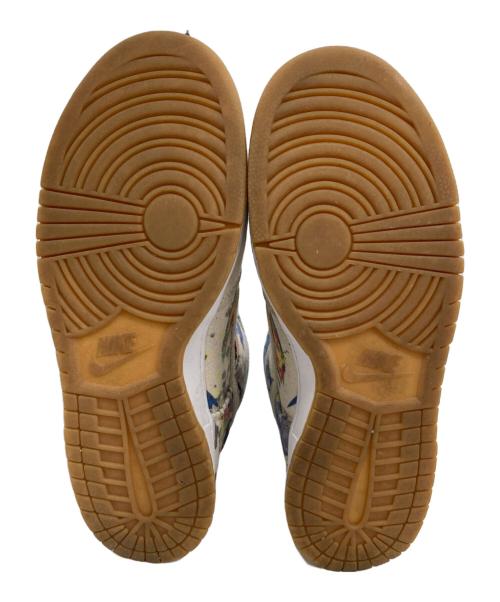 NIKE SB（ナイキエスビー）NIKE SB (ナイキエスビー) SUPREME (シュプリーム) ハイカットスニーカー グレー サイズ:28の古着・服飾アイテム