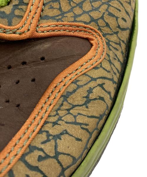 NIKE SB（ナイキエスビー）NIKE SB (ナイキエスビー) DUNK HIGH PRO SB ブラウン×グリーン サイズ:28cmの古着・服飾アイテム