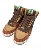 NIKEナイキ）の古着「Court Force High Premium」｜ブラウン