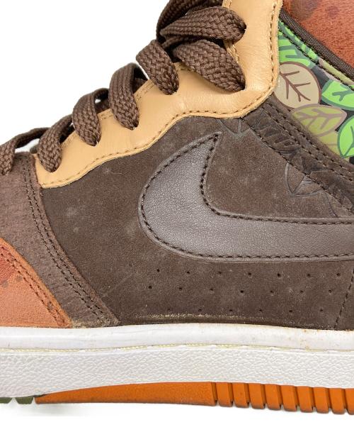 NIKE（ナイキ）NIKE (ナイキ) Court Force High Premium ブラウン サイズ:28cmの古着・服飾アイテム