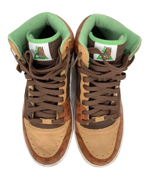 NIKE（ナイキ）NIKE (ナイキ) Court Force High Premium ブラウン サイズ:28cmの古着・服飾アイテム