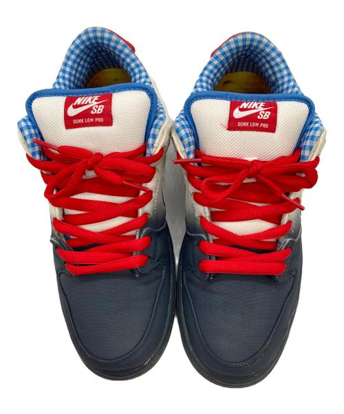 NIKE SB（ナイキエスビー）NIKE SB (ナイキエスビー) DUNK LOW PREMIUM SB ネイビー×ホワイト サイズ:28cmの古着・服飾アイテム