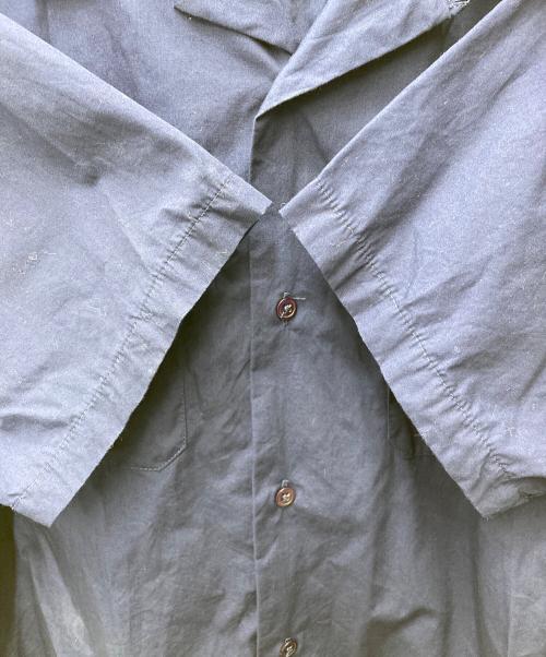 stussy（ステューシー）stussy (ステューシー) 半袖オープンカラーシャツ ブルー サイズ:Lの古着・服飾アイテム