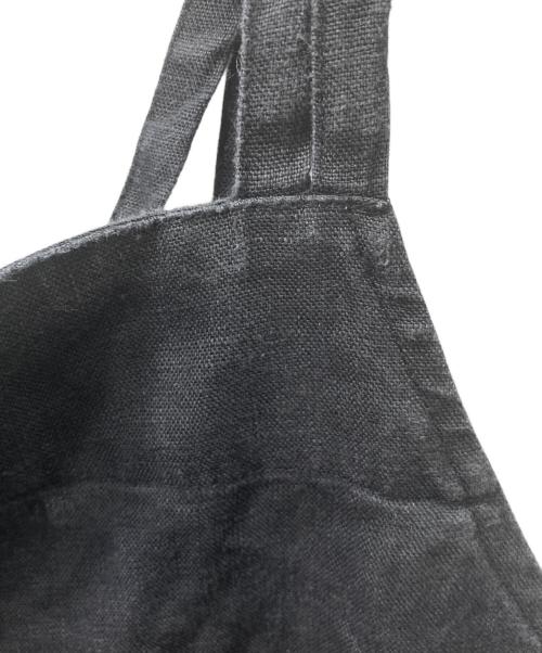 KAGURE（カグレ）kagure (カグレ) リネンサロペット グレー サイズ:FREEの古着・服飾アイテム