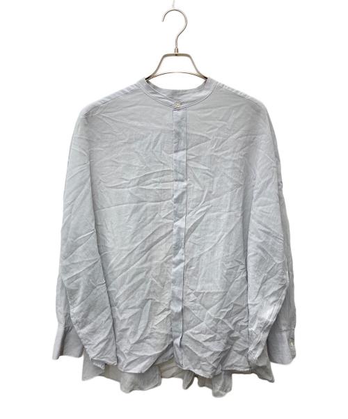 KAGURE（カグレ）kagure (カグレ) バックタックワイドシャツ スカイブルー サイズ:Freeの古着・服飾アイテム