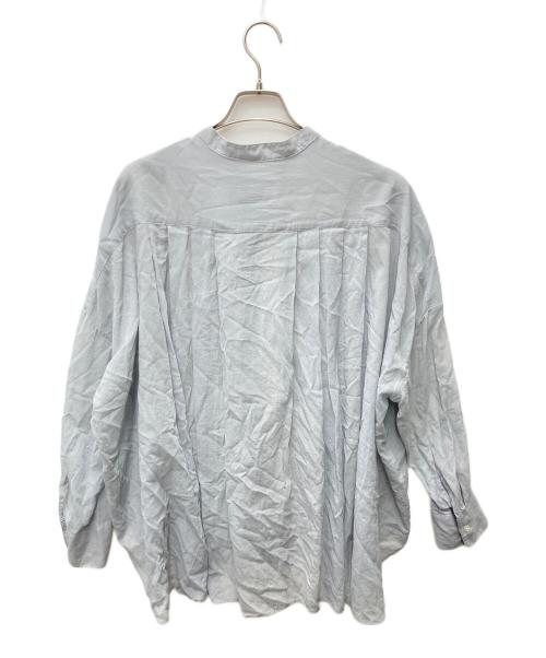 KAGURE（カグレ）kagure (カグレ) バックタックワイドシャツ スカイブルー サイズ:Freeの古着・服飾アイテム