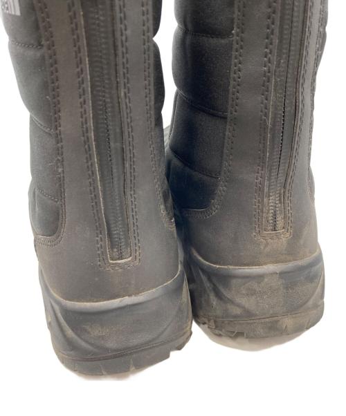 THE NORTH FACE（ザ ノース フェイス）THE NORTH FACE (ザ ノース フェイス) ヌプシ ブーティ ウォータープルーフ バックジップ ブラック サイズ:24の古着・服飾アイテム