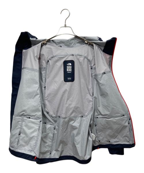 THE NORTH FACE（ザ ノース フェイス）THE NORTH FACE (ザ ノース フェイス) UNDERCOVER (アンダーカバー) Hike Backpack MTN Jacket ネイビー×レッド サイズ:SIZEMENS S/WOMENS Mの古着・服飾アイテム