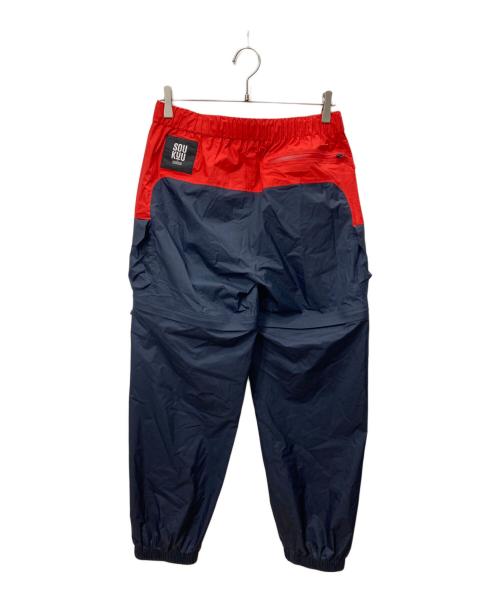 THE NORTH FACE（ザ ノース フェイス）THE NORTH FACE (ザ ノース フェイス) UNDERCOVER (アンダーカバー) Hike Mountain Pants ネイビー×レッド サイズ:SIZE MENS S/LADIES Mの古着・服飾アイテム