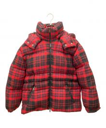 MONCLER（モンクレール）の古着「ダウンジャケット DANUBE」｜レッド×ブラック