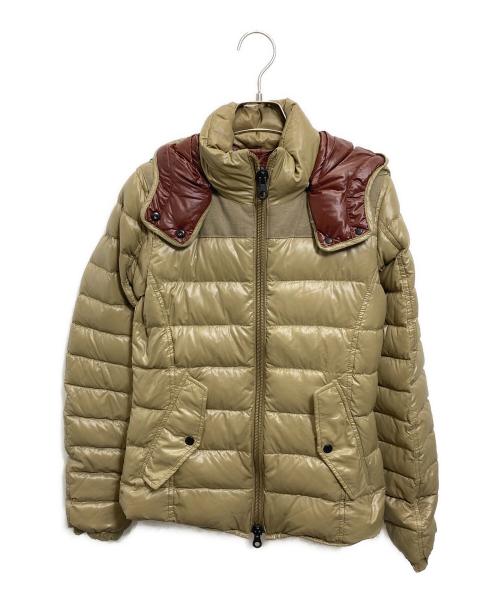 DUVETICA（デュベティカ）DUVETICA (デュベティカ) 切替ダウンジャケット ベージュ サイズ:40の古着・服飾アイテム