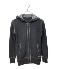 DOLCE & GABBANA（ドルチェ＆ガッバーナ）の古着「ジップパーカー」｜グレー