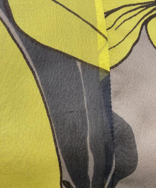 VALENTINO ROMA（ヴァレンティノ ローマ）VALENTINO ROMA (ヴァレンティノ ローマ) キャミソールワンピース イエロー サイズ:40の古着・服飾アイテム