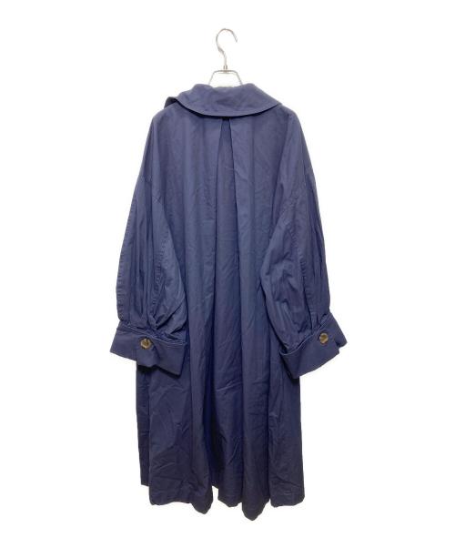 ETRE TOKYO（エトレトウキョウ）ETRE TOKYO (エトレトウキョウ) ステンカラーコート ネイビー サイズ:Mの古着・服飾アイテム