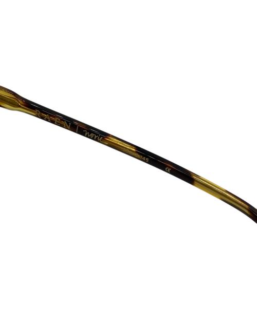 RAEN OPTICS（レーン オプティクス）RAEN OPTICS (レーン オプティクス) サングラス イエロー×ブラウンの古着・服飾アイテム