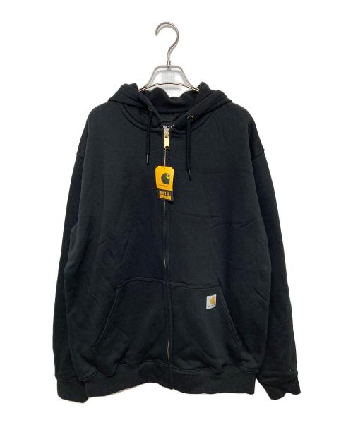 CarHartt（カーハート）CarHartt (カーハート) ジップパーカー ブラック サイズ:M 未使用品の古着・服飾アイテム
